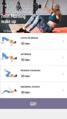 FitBody AbsWorkout android App screenshot 2