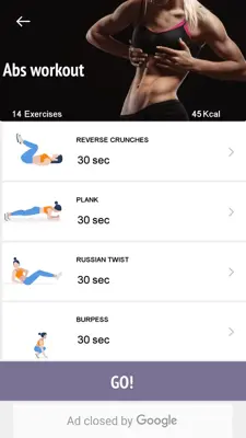 FitBody AbsWorkout android App screenshot 8